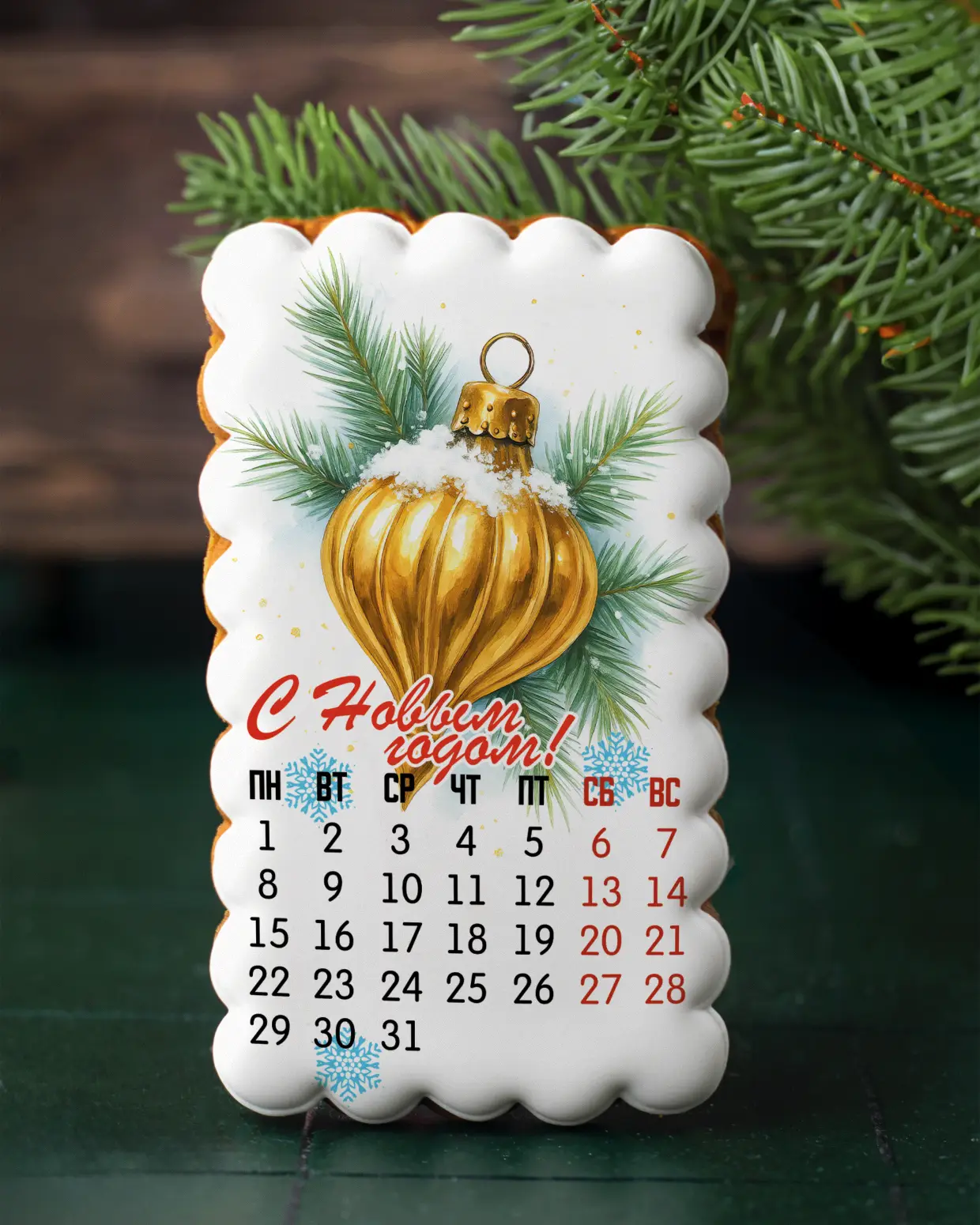 Календарь декабрь